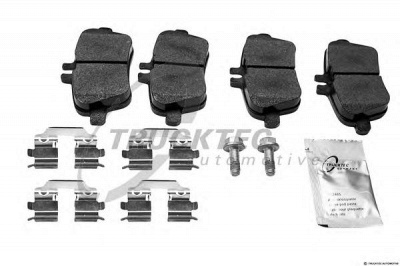 TRUCKTEC AUTOMOTIVE 0235433 -  Комплект тормозных колодок, дисковый тормоз